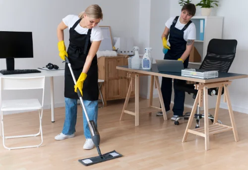 Nettoyage de bureau professionnel à Servaville-Salmonville